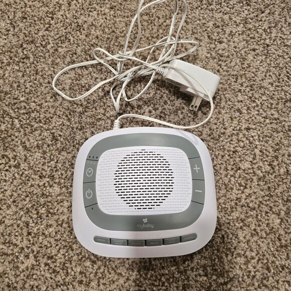 MyBaby by Homedics White Noise Sleep Sound Machine - Picture 1 of 7